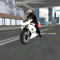 3D Motor Cycle Simulator