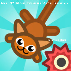 Phaser NPM Webpack TypeScript Starter Project!