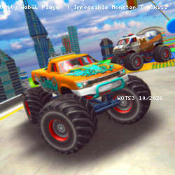Unity WebGL Player | Impossible Monster Truck Race  Stunt Driving Game 2021
